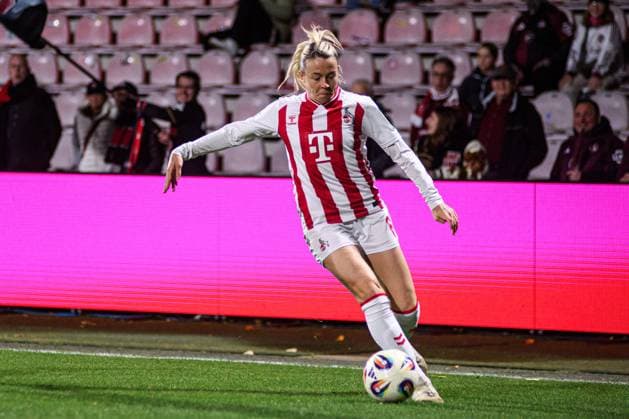 COLOGNE, GERMANY - 31 OCTOBER, 2025: Sandra Maria Jessen - The match of Women Bundesliga 1.FC Koeln vs 1. FC Nuernberg at Franz Kremer Stadium  Copyright: xVITALIIxKLIUIEVx