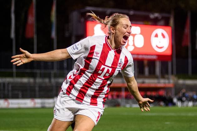 COLOGNE, GERMANY - 31 OCTOBER, 2025: Pauline Bremer - The match of Women Bundesliga 1.FC Koeln vs 1. FC Nuernberg at Franz Kremer Stadium  Copyright: xVITALIIxKLIUIEVx