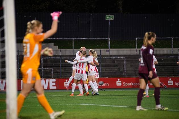 COLOGNE, GERMANY - 31 OCTOBER, 2025: The match of Women Bundesliga 1.FC Koeln vs 1. FC Nuernberg at Franz Kremer Stadium  Copyright: xVITALIIxKLIUIEVx