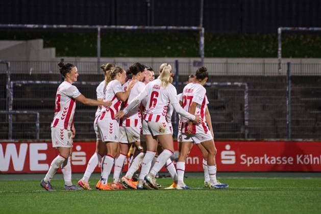 COLOGNE, GERMANY - 31 OCTOBER, 2025: The match of Women Bundesliga 1.FC Koeln vs 1. FC Nuernberg at Franz Kremer Stadium  Copyright: xVITALIIxKLIUIEVx