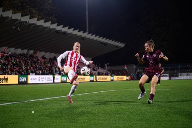 COLOGNE, GERMANY - 31 OCTOBER, 2025: Anna Gerhardt - The match of Women Bundesliga 1.FC Koeln vs 1. FC Nuernberg at Franz Kremer Stadium  Copyright: xVITALIIxKLIUIEVx