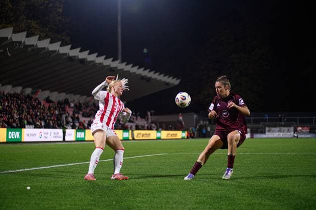 COLOGNE, GERMANY - 31 OCTOBER, 2025: Anna Gerhardt - The match of Women Bundesliga 1.FC Koeln vs 1. FC Nuernberg at Franz Kremer Stadium  Copyright: xVITALIIxKLIUIEVx