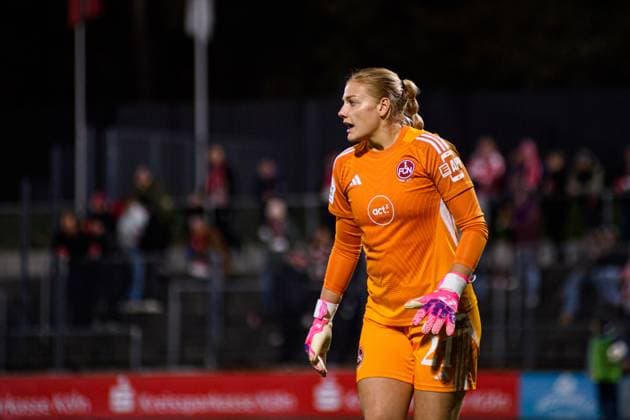 COLOGNE, GERMANY - 31 OCTOBER, 2025: Larissa Rusek - The match of Women Bundesliga 1.FC Koeln vs 1. FC Nuernberg at Franz Kremer Stadium  Copyright: xVITALIIxKLIUIEVx