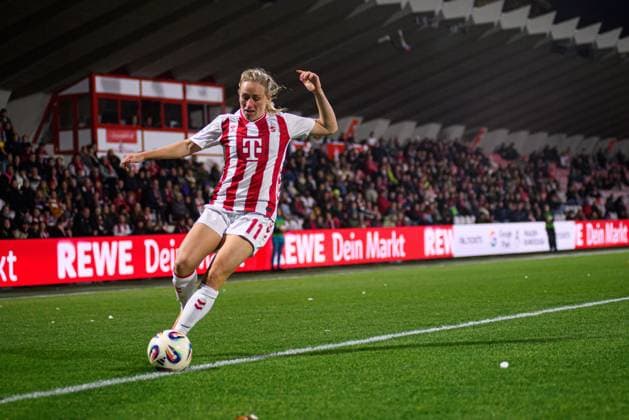 COLOGNE, GERMANY - 31 OCTOBER, 2025: Pauline Bremer - The match of Women Bundesliga 1.FC Koeln vs 1. FC Nuernberg at Franz Kremer Stadium  Copyright: xVITALIIxKLIUIEVx