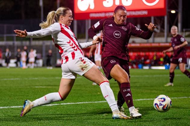 COLOGNE, GERMANY - 31 OCTOBER, 2025: Sandra Maria Jessen - The match of Women Bundesliga 1.FC Koeln vs 1. FC Nuernberg at Franz Kremer Stadium  Copyright: xVITALIIxKLIUIEVx