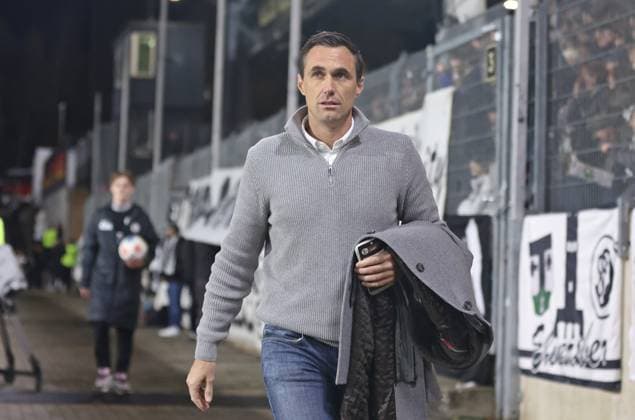 31 10 2025, Football, Men, 2 Bundesliga, Season 2025 2026, SV 07 Elversberg Hannover 96, Managing Director Marcus Mann Hannover 96 Elversberg Ursapharm Arena an der Kaiserlinde Saarland Germany EN Copyright: xSebastianxBachx