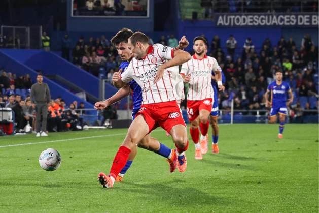 Spanish La Liga EA Sports soccer match Getafe vs Girona at Coliseum stadium in Getafe, Madrid, Spain. 31 October 2025 900 Cordon Press  900 CordonxPress LOF - Getafe vs Girona