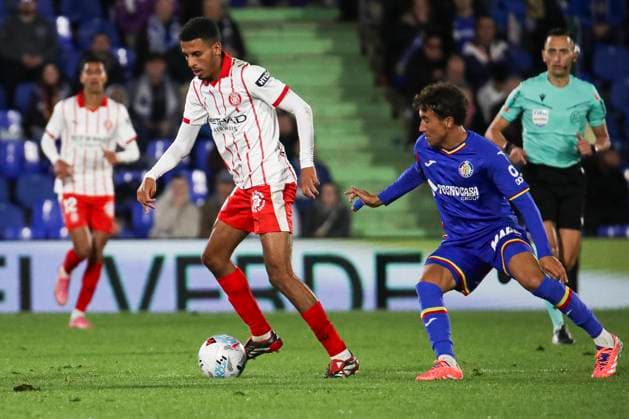 Spanish La Liga EA Sports soccer match Getafe vs Girona at Coliseum stadium in Getafe, Madrid, Spain. 31 October 2025 900 Cordon Press  900 CordonxPress LOF - Getafe vs Girona
