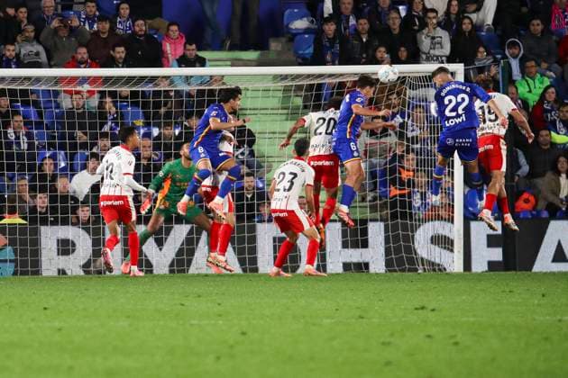 Spanish La Liga EA Sports soccer match Getafe vs Girona at Coliseum stadium in Getafe, Madrid, Spain. 31 October 2025 900 Cordon Press  900 CordonxPress LOF - Getafe vs Girona