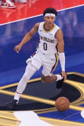 October 31, 2025, Inglewood, California, USA: Jeremiah Fears 0 of the New Orleans Pelicans during the 2025-2026 Emirates Cup game against the Los Angeles Clippers on Friday October 31, 2025 at Intuit Dome in Inglewood, California. Clippers defeat Pelicans, 126-124. ARIANA RUIZ PI Inglewood USA - ZUMAp124 20251031_zaa_p124_034 Copyright: xArianaxRuizx