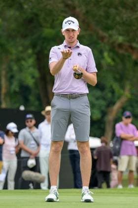 November 1, 2025, Hong Kong, Hong Kong, China: Hong Kong Open Golf Round 3, Round 3, Hong Kong Golf Club Fanling, Hong Kong, China. Northern Ireland s Tom McKIBBIN shot a course record 60 to take the first-round lead at the Hong Kong Open. Still in the lead in the 3rd round, McKIBBIN is setting the pace with -20 going into the Final round. Hong Kong China - ZUMAr144 20251101_zap_r144_005 Copyright: xJaynexRussellx