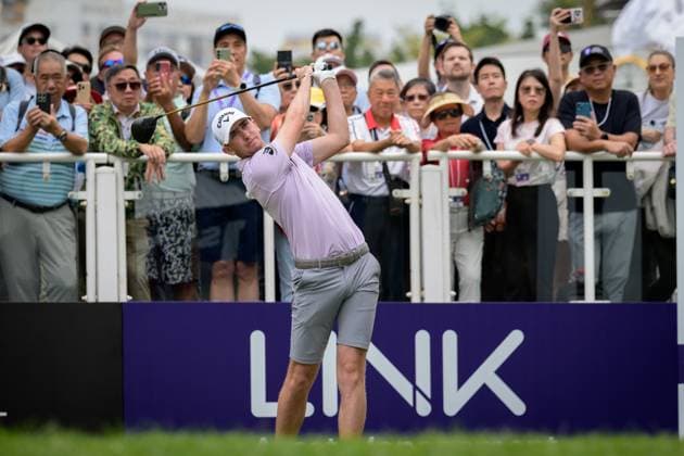 November 1, 2025, Hong Kong, Hong Kong, China: Hong Kong Open Golf Round 3, Round 3, Hong Kong Golf Club Fanling, Hong Kong, China. Northern Ireland s Tom McKIBBIN shot a course record 60 to take the first-round lead at the Hong Kong Open. Still in the lead in the 3rd round, McKIBBIN is setting the pace with -20 going into the Final round. Hong Kong China - ZUMAr144 20251101_zap_r144_006 Copyright: xJaynexRussellx