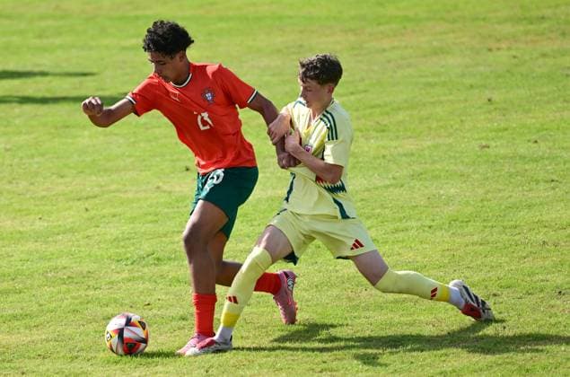 Football, U16, Federation Cup, Portugal - Wales
