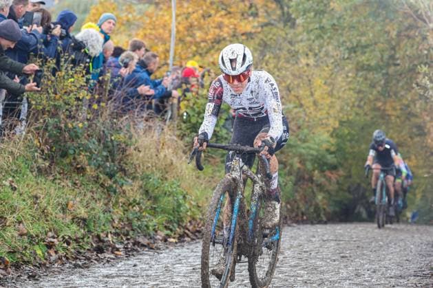 X²O Badkamers Trofee Koppenbergcross OUDENAARDE, BELGIUM - NOVEMBER 01 : Gery Celia (FRA) of As Bike Racing in action during the X²O Badkamers Trofee Koppenbergcross pictured on November 01, 2025 in Oudenaarde, Belgium, 01 11 2025 Oudenaarde Belgium  Copyright: xGbax