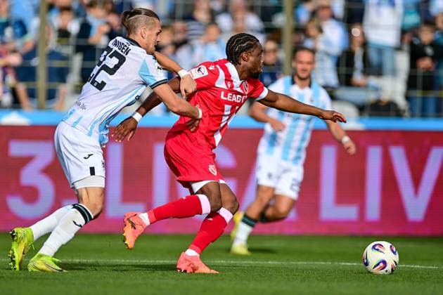 Football, 3rd League, TSV 1860 Munich - Energie Cottbus