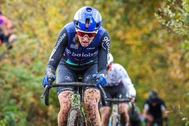 X²O Badkamers Trofee Koppenbergcross OUDENAARDE, BELGIUM - NOVEMBER 01 : Brand Lucinda (NED) of Baloise Glowi Lions in action during the X²O Badkamers Trofee Koppenbergcross pictured on November 01, 2025 in Oudenaarde, Belgium, 01 11 2025 Oudenaarde Belgium  Copyright: xGbax
