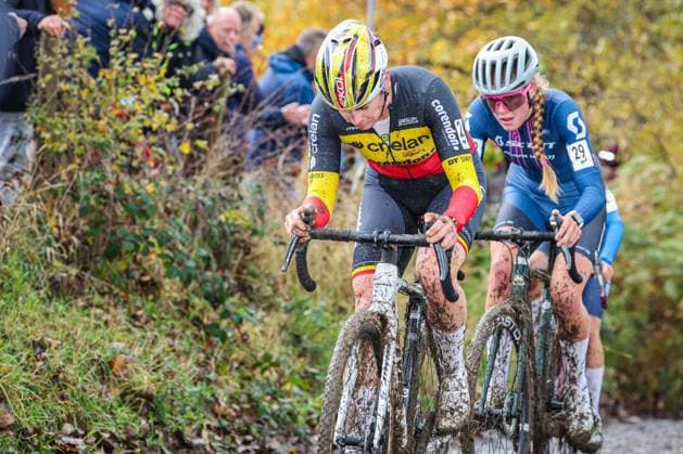X²O Badkamers Trofee Koppenbergcross OUDENAARDE, BELGIUM - NOVEMBER 01 : Norbert Riberolle Marion (BEL) of Crelan - Corendon in action during the X²O Badkamers Trofee Koppenbergcross pictured on November 01, 2025 in Oudenaarde, Belgium, 01 11 2025 Oudenaarde Belgium  Copyright: xGbax