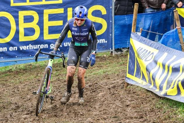 X²O Badkamers Trofee Koppenbergcross OUDENAARDE, BELGIUM - NOVEMBER 01 : Brand Lucinda (NED) of Baloise Glowi Lions in action during the X²O Badkamers Trofee Koppenbergcross pictured on November 01, 2025 in Oudenaarde, Belgium, 01 11 2025 Oudenaarde Belgium  Copyright: xGbax