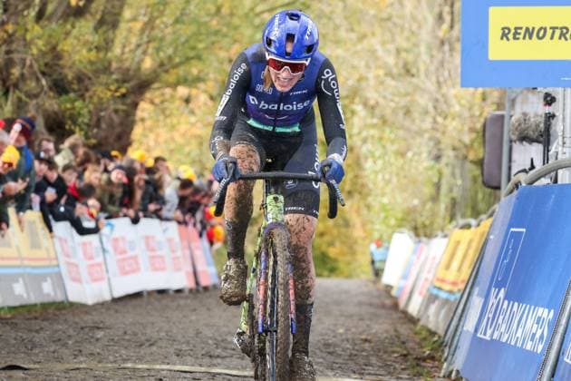 X²O Badkamers Trofee Koppenbergcross OUDENAARDE, BELGIUM - NOVEMBER 01 : Brand Lucinda (NED) of Baloise Glowi Lions in action during the X²O Badkamers Trofee Koppenbergcross pictured on November 01, 2025 in Oudenaarde, Belgium, 01 11 2025 Oudenaarde Belgium  Copyright: xGbax