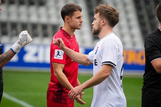 Germany, Football, Regionalliga Südwest, Season 2025 2026, Matchday 15 SC Freiburg II vs TSV Steinbach Haiger Dreisamstadion Freiburg Fabian Rüdlin Rudlin SC Freiburg II, 05 Freiburg Dreisamstadion Baden Württemberg Germany Copyright: xFINLEYxMÖRCHx