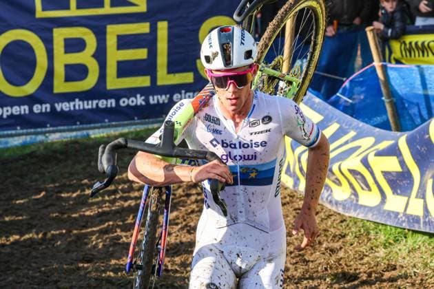 X²O Badkamers Trofee Koppenbergcross OUDENAARDE, BELGIUM - NOVEMBER 01 : Nys Thibau (BEL) of Baloise Glowi Lions in action during the X²O Badkamers Trofee Koppenbergcross pictured on November 01, 2025 in Oudenaarde, Belgium, 01 11 2025 Oudenaarde Belgium  Copyright: xGbax
