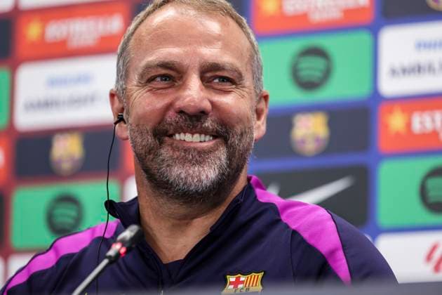 Football, Spain, FC Barcelona, Press conference