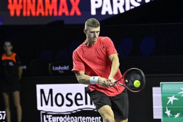 Open de Moselle 2025 - Tennis - ATP, Tennis Herren - Open de Moselle 2025 - 01 11 2025 - Billy Harris - Angleterre MetzFrance  Copyright: xChryslenexCaillaudx xPznewsx