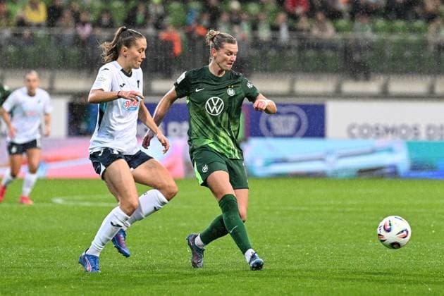 Football, Women, 1st BL, VfL Wolfsburg - TSG Hoffenheim