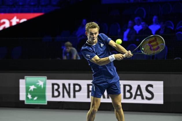 Open de Moselle 2025 - Tennis - ATP, Tennis Herren - Open de Moselle 2025 - 01 11 2025 - Lucas Van Assche - France MetzFrance  Copyright: xChryslenexCaillaudx xPznewsx