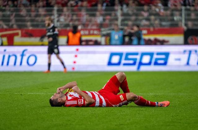 Soccer, Men, Season 2025 2026, 1 Bundesliga 9 Matchday , 1 FC Union Berlin SC Freiburg, Rani Khedira 1 FC Union Berlin , 01 11 2025, Copyright: xMatthiasxKochx