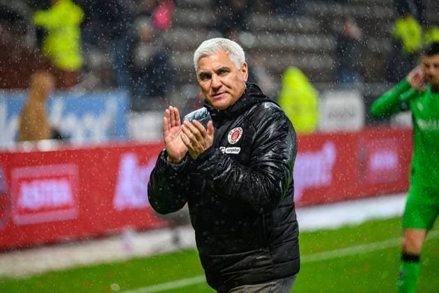 Soccer I Men I Season 2025 2026 I Bundesliga I 9 Matchday I FC St Pauli Borussia Mönchengladbach I 01 11 2025 Andreas Bornemann Managing Director Sport, FC St Pauli Hamburg Millerntor Stadion Hamburg Germany Copyright: xLobecax xHenningxRohlfsx