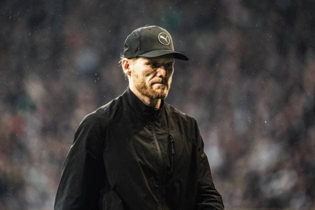 Soccer Men Season 2025 2026 Soccer Bundesliga 09 Matchday FC St Pauli vs Borussia Mönchengladbach 01 11 2025 Coach Eugen Polanski Borussia Mönchengladbach Hamburg Millerntor Stadion Hamburg Germany