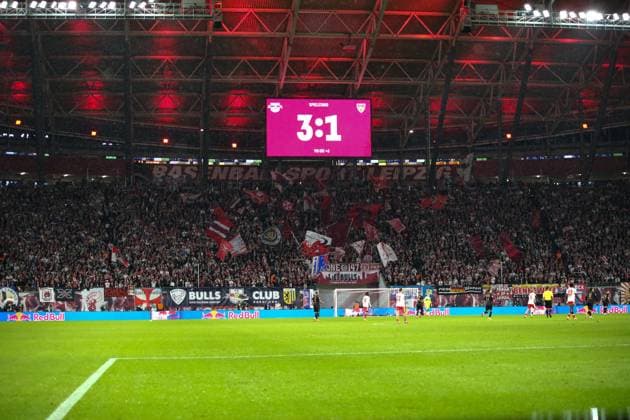 Germany Soccer Bundesliga 2025 26, 9 Matchday RB Leipzig vs VfB Stuttgart Red Bull Arena Stadion Leipzig Leipzig Copyright: xAymanxAlahmedx