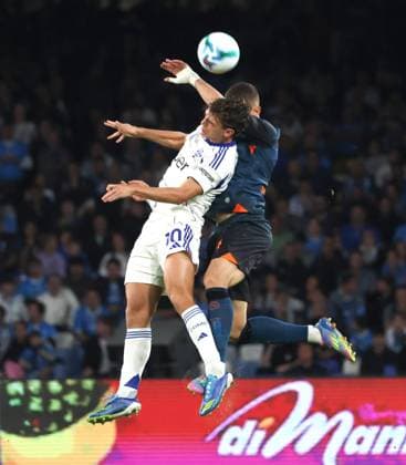 Incontro di calcio campionato serie A - 2025 26 Napoli vs Como Nico Paz of FC Como During the 2025 26 Italian Serie A football match between SSC Napoli and FC Como on November 1, 2025, at the Diego Armando Maradona Stadium in Naples. Pictured: NAPOLI stadio Diego Armando Maradona CAMPANIA ITALIA Copyright: xFABIOxSASSOxFabioxSassox Napoli Como2025_11_01Fabio Sasso0785