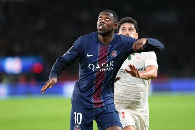 Paris Saint-Germain FC v OGC Nice - Ligue 1 McDonald s 2025 2026 10 Ousmane DEMBELE (psg) during the Ligue 1 McDonald s match between Paris Saint-Germain FC and OGC Nice at Parc des Princes on November 1, 2025 in Paris, France. Paris France  Copyright: xFEPx 776348189