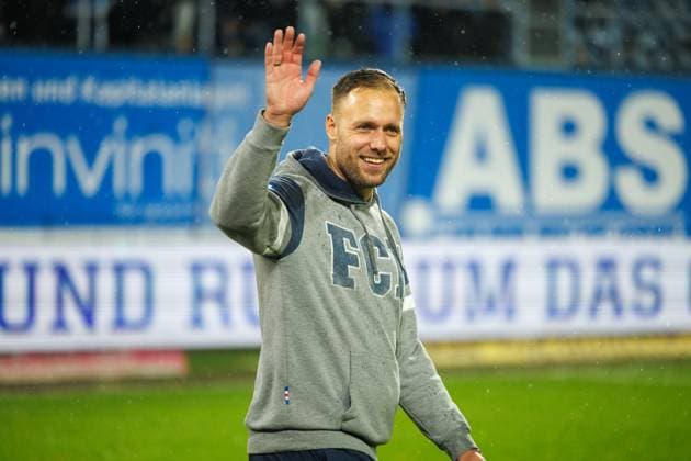 Coach Daniel Brinkmann Rostock GER, FC Hansa Rostock vs SC Verl, Football, Men, 3 Liga, Matchday 13, Season 2025 2026, 01 11 2025 Rostock Ostseestadion Mecklenburg Vorpommern Germany