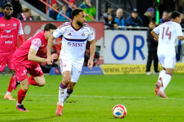 Brack Super League - Fc Winterthur vs Servette - Anthony Baron Winterthur Schützenwiese Zürich Schweiz Copyright: xSergioxBrunettix