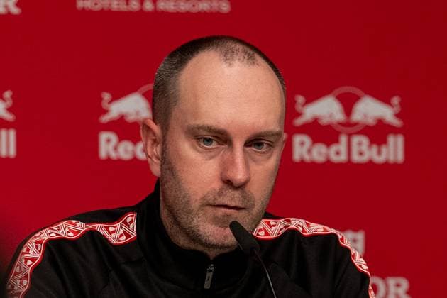 Germany, Soccer, 1 Bundesliga, Matchday 9, 2025 2026, RB Leipzig VfB Stuttgart on 01 11 in Leipzig Red Bull Arena Ole Werner at the PK after the match ^ Copyright: xSvenxHeidmannx