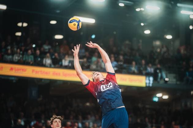 Volleyball, 1st BL, SVG Lüneburg - Netzhoppers Königs Wusterhausen