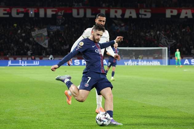 FOOTBALL : Paris Saint Germain Vs OGC Nice - Ligue 1 - 01 11 2025 Khvicha Kvaratskhelia (PSG) ParisFrance  Copyright: xMichaelxBaucherx