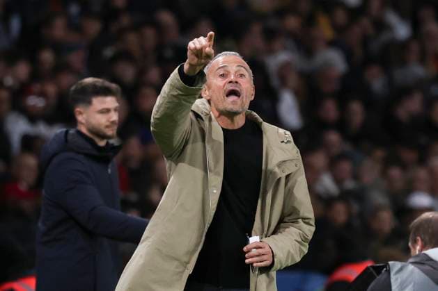 FOOTBALL : Paris Saint Germain Vs OGC Nice - Ligue 1 - 01 11 2025 Luis Enrique (PSG) ParisFrance  Copyright: xMichaelxBaucherx
