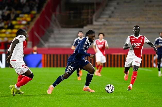 FOOTBALL : AS Monaco VS Paris FC - Ligue 1 McDonald s - 01 11 2025 Jean-Philippe Krasso (Paris FC) - Ligue 1 McDonald™s match between AS Monaco and Paris Football Club on November 1, 2025 at the Louis II Stadium in Monaco. MonacoMonaco  Copyright: xWilliamxCannarellax