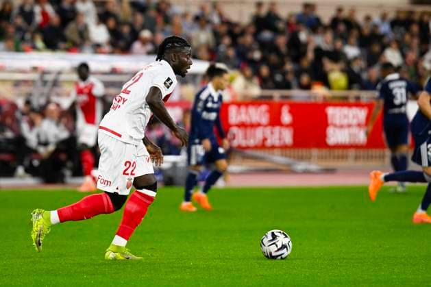 FOOTBALL : AS Monaco VS Paris FC - Ligue 1 McDonald s - 01 11 2025 Mohammed Salisu (ASM) - Ligue 1 McDonald™s match between AS Monaco and Paris Football Club on November 1, 2025 at the Louis II Stadium in Monaco. MonacoMonaco  Copyright: xWilliamxCannarellax