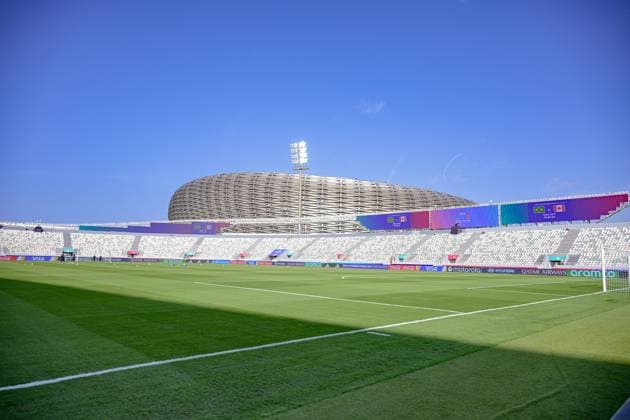 Brazil v Canada: Group A - FIFA U-17 Women s World Cup Morocco 2025 A general view shows the FIFA U17, U 17 Women s World Cup Morocco 2025 quarter-final match between Brazil and Canada in Rabat, Morocco, on November 1, 2025, at the Olympic Stadium. Rabat Morocco  Copyright: xAndreaxxAmatox originalFilename:amato-notitle251101_np27A.jpg