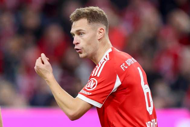 Joshua Kimmich (FC Bayern Muenchen) gestikuliert, Bundesliga, FC Bayern München v Bayer 04 Leverkusen, Allianz Arena am 01. November 2025 in München, Deutschland. (Foto von Marco Steinbrenner DeFodi Images) Joshua Kimmich (FC Bayern Muenchen) gestures, Bundesliga, FC Bayern München v Bayer 04 Leverkusen, Allianz Arena, November 1, 2025 in München, Germany. (Photo by Marco Steinbrenner DeFodi Images) DFL regulations prohibit any use of photographs as image sequences and or quasi-video. Joshua Kimmich FC Bayern Muenchen gestures, Bundesliga, FC Bayern München v Bayer 04 Leverkusen, Allianz Arena on November 01, 2025 in Munich, Germany Photo by Marco Steinbrenner DeFodi Images Joshua Kimmich FC Bayern Muenchen gestures, Bundesliga, FC Bayern München v Bayer 04 Leverkusen, Allianz Arena, November 1, 2025 in Munich, Germany Photo by Marco Steinbrenner DeFodi Images DFL regulations prohibit any use of photographs as image sequences and or quasi video