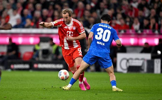 Football, 1st BL, FC Bayern Munich - Bayer Leverkusen