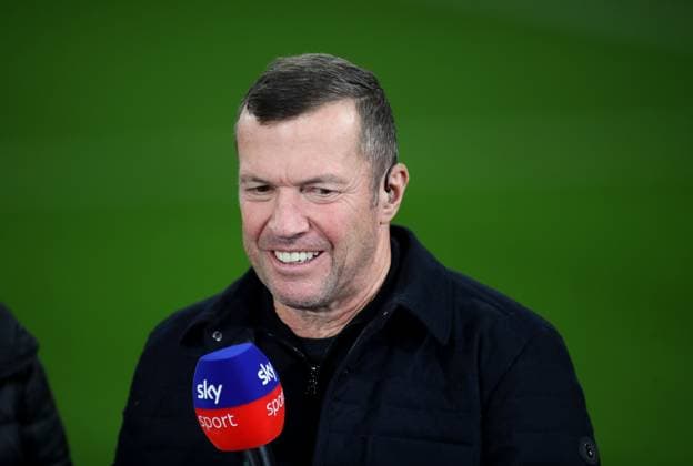 Football, Men, Bundesliga, Season 2025 2026, FC Bayern Munich Bayer 04 Leverkusen, Allianz Arena Lothar Matthäus, TV Expert Sky Sport, Head, Portrait, smiling DFB, DFL regulations prohibit any use of photographs as image sequences and or quasi video