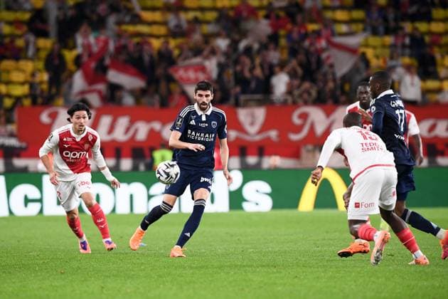 AS Monaco v Paris FC - Ligue 1 McDonald s 2025 2026 33 Pierre LEES MELOU (pfc) during the Ligue 1 match between Monaco and Paris FC at Stade Louis II on November 1, 2025 in Monaco, Monaco. Monaco Monaco  Copyright: xFEPx 776407946