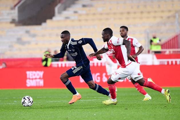 AS Monaco v Paris FC - Ligue 1 McDonald s 2025 2026 17 Adama CAMARA (pfc) during the Ligue 1 match between Monaco and Paris FC at Stade Louis II on November 1, 2025 in Monaco, Monaco. Monaco Monaco  Copyright: xFEPx 776407946
