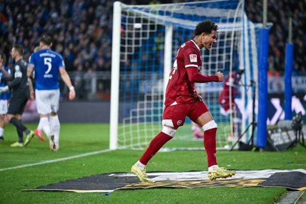 01 11 2025, Soccer, 2 Bundesliga, 11 Matchday Season 2025 2026, SV Darmstadt 98 DSC Arminia Bielefeld, Monju Momuluh DSC Arminia Bielefeld xRHR PHOTO TKx Copyright: RHR-FOTOx RHR-FOTO TK